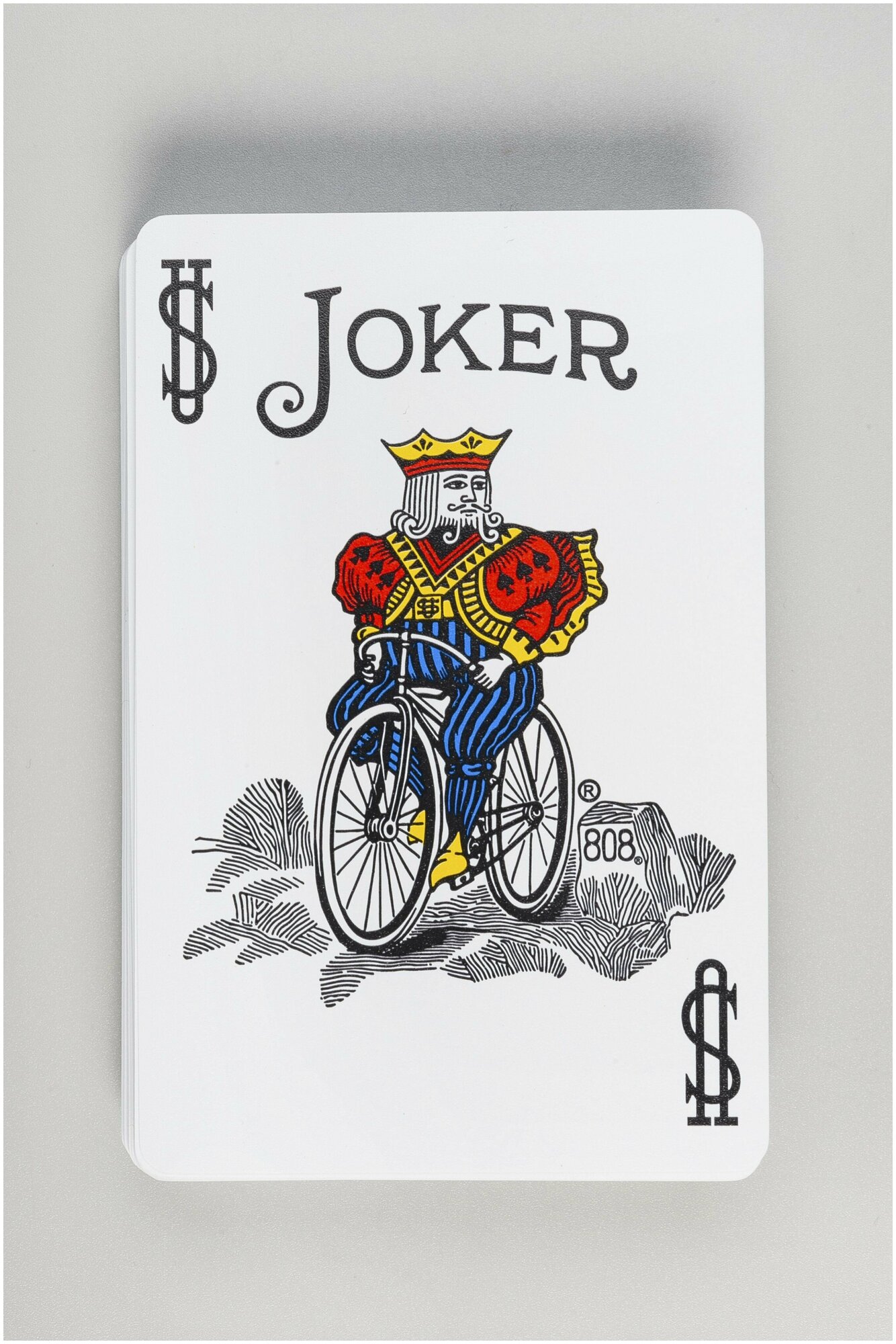 Карты игральные пластиковые 54 для покера, бриджа, виста, блэкджека ...