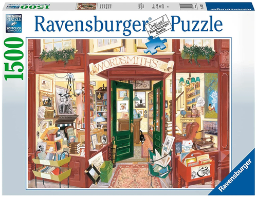 Пазл Ravensburger 1500 деталей: Книжный магазин Вордсмита 168217 zal