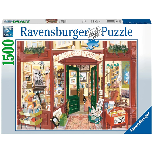 фото Пазл ravensburger 1500 деталей: книжный магазин вордсмита 168217 zal