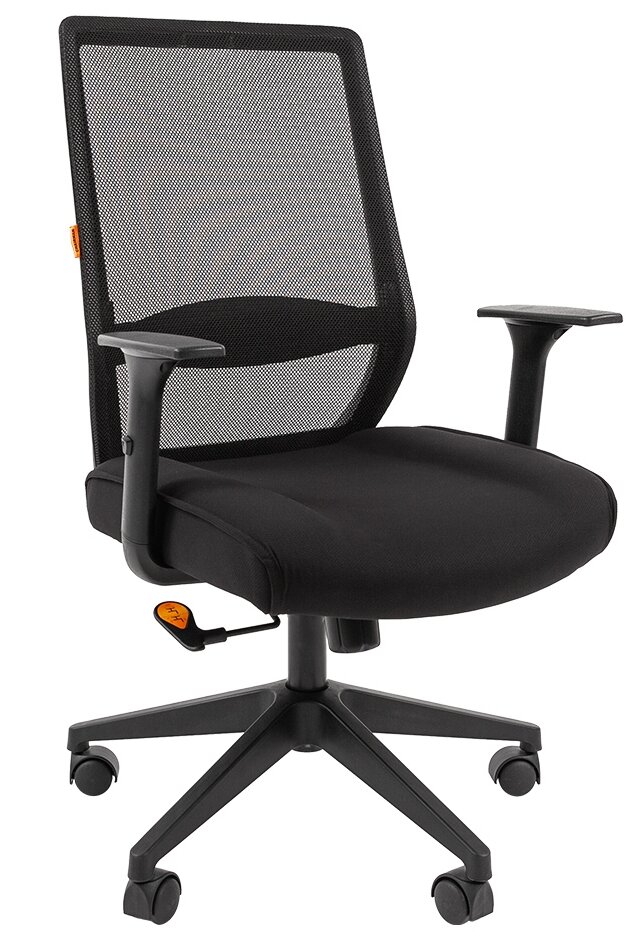 Офисное кресло Chairman 555 LT черное (TW)