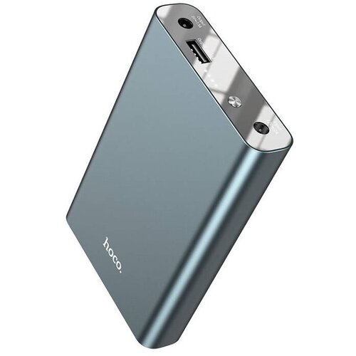 Внешний аккумулятор Hoco J97 10000mAh, серый power bank корпус для аккумуляторов 18650 16 акб 5v 2 1a двойной выход usb со светодиодной подсветкой белый