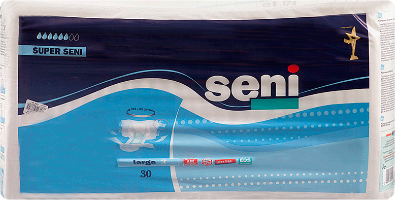 Подгузники для взрослых Seni Super Air, XL - фото №11