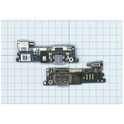 Шлейф разъема питания с микрофоном для Sony Xperia XA1 Single SIM с IC G3116