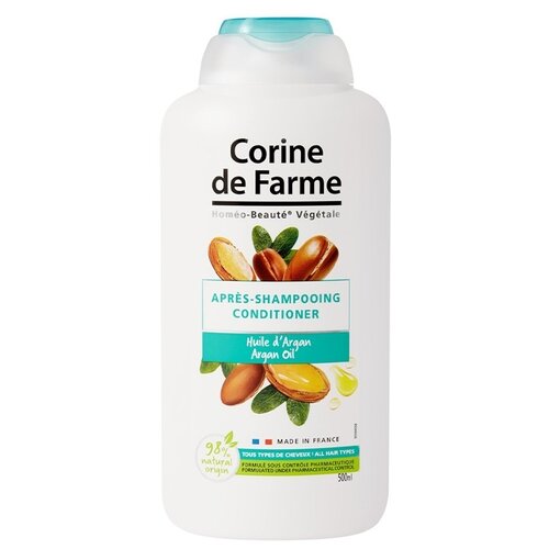 CORINE de FARME бальзам-ополаскиватель для волос Argan Oil, 500 мл corine de farme бальзам ополаскиватель для волос argan oil 500 мл