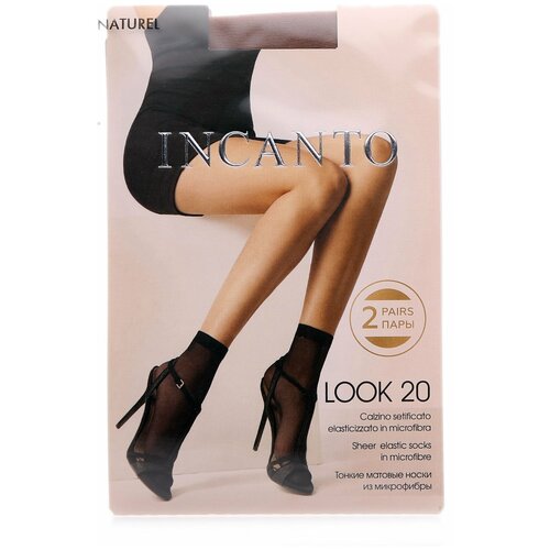 Incanto look 20, носки (2 пары) (Naturel / 0 (Uni))