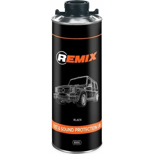 REMIX Покрытие антикоррозионное RUST & SOUND PROTECTION UBS 0,8 кг (черн.)