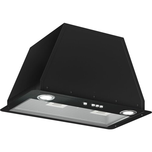 Вытяжка встраиваемая Elikor Flat 52П-650-К3Д черный управление кнопочное 1 мотор 1397900₽