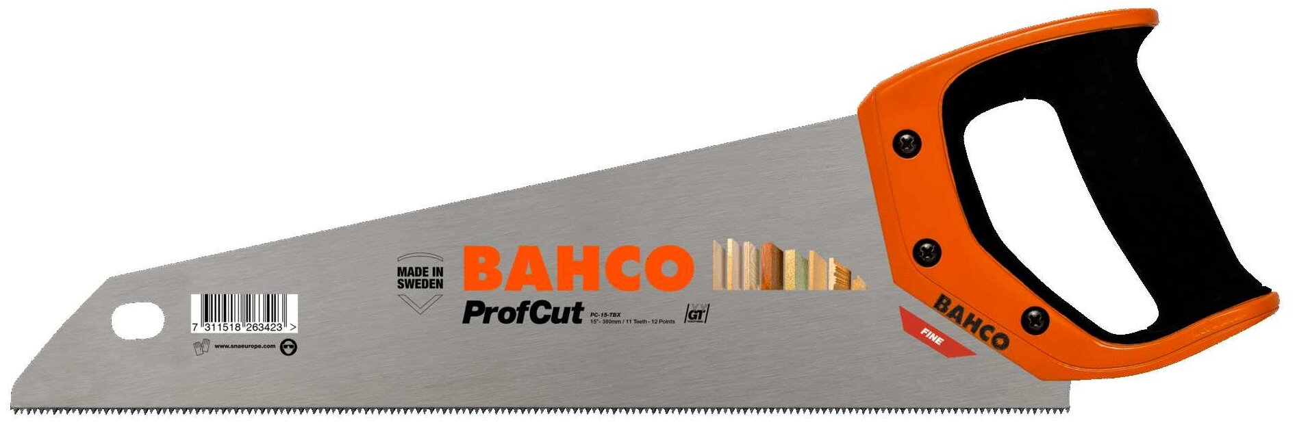 Ножовка по дереву BAHCO ProfCut PC-15-TBX 375 мм