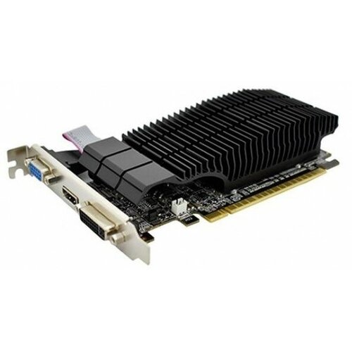 Видеокарта AFOX AF210-1024D3L5-V2 Geforce G210 1GB DDR3 64BIT, LP Heatsink видеокарта afox r5 230 2gb ddr3 64bit lp single fan