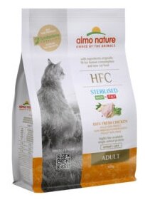 Корм Almo Nature для стерилизованных кошек, со свежей курицей - 1,2 кг