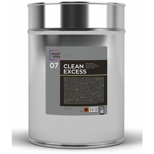 Smart Open 07 CLEAN EXCESS Деликатный очиститель битума и смолы, 5л