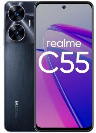 Мобильный телефон Realme C55 8/256 ГБ RU, черный