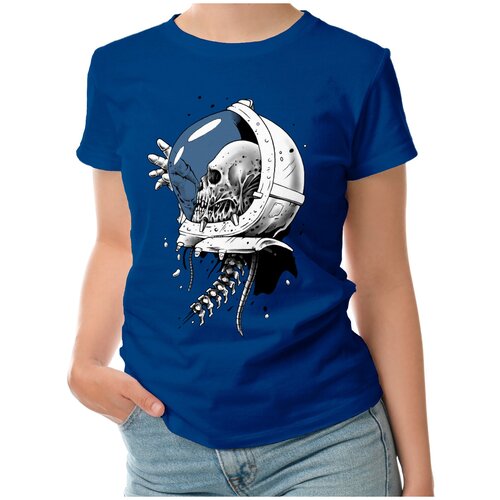 фото Футболка roly, размер l, синий