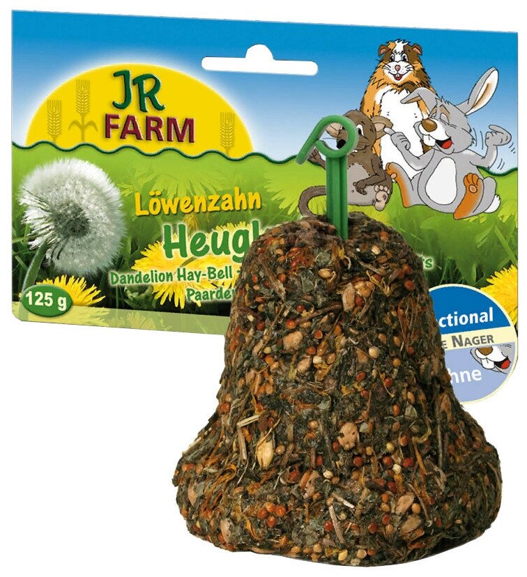 JR FARM 08150 Колокольчик из сена с Одуванчиком 1шт