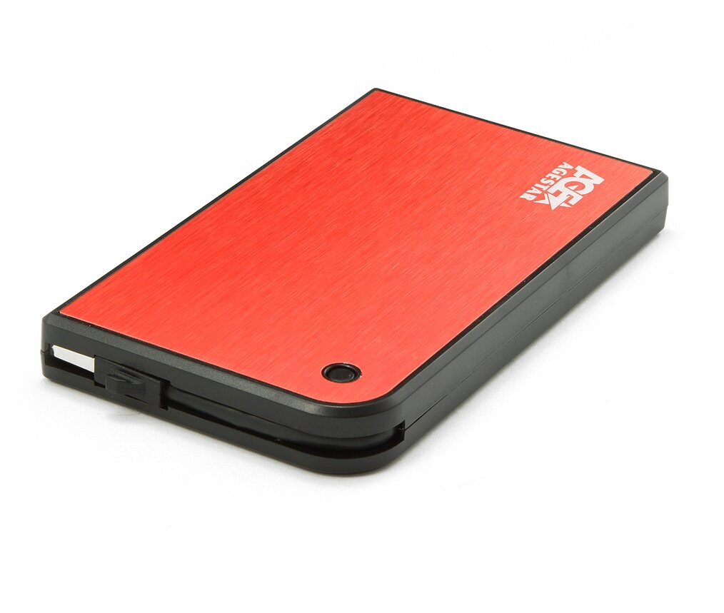 Внешний корпус для HDD/SSD AgeStar 3UB2A14 SATA II красный (3ub2a14 (red))