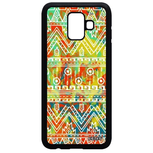 фото Чехол для мобильного galaxy a6 2018, "ацтекские мотивы" геометрический индейский utaupia