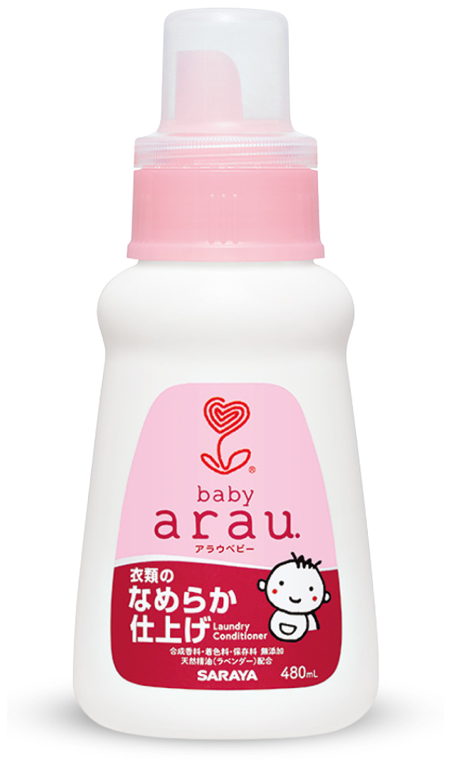 Arau.baby Кондиционер для стирки детской одежды, бутылка, 480 мл