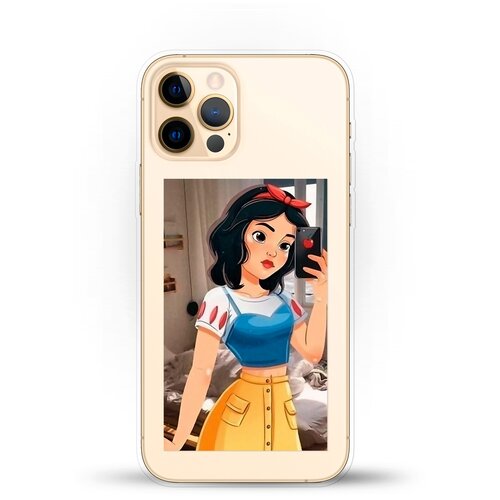 фото Силиконовый чехол белоснежка на apple iphone 12 pro andy & paul