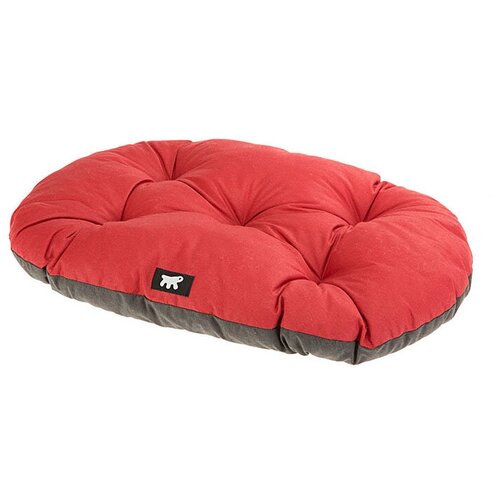 фото Ferplast подушка мягкая для собак крупных пород и кошек relax c 100 (красный с черным) 63х100 см. (82100099)