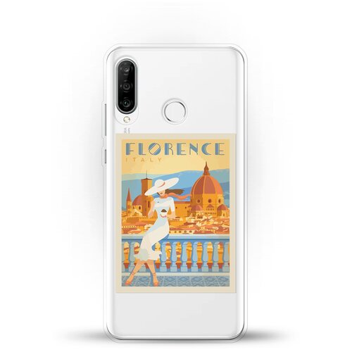 фото Силиконовый чехол флоренция на huawei nova 4e andy & paul