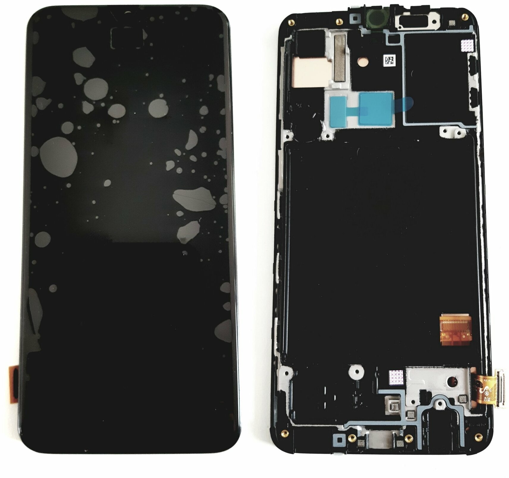 Дисплейный модуль с тачскрином для Samsung Galaxy A40 (A405F) (черный) (AAA)