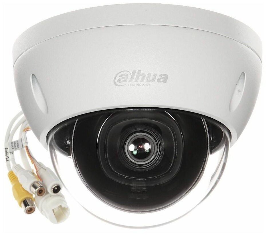 Видеокамера Dahua DH-IPC-HDBW2230EP-S-0360B уличная мини-купольная IP-видеокамера 2Мп 1-2.7 CMOS объектив 3.6мм