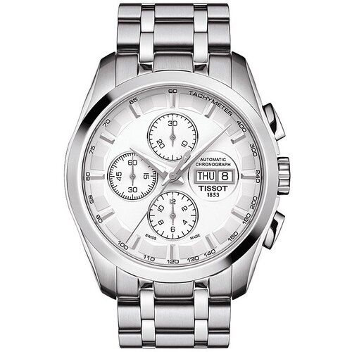 Наручные часы TISSOT Tissot T0356141103100, белый, серебряный