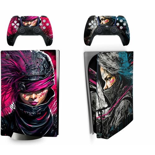 Набор наклеек Cyber Girls на игровую консоль Sony PlayStation 5 Disc Edition 129000₽