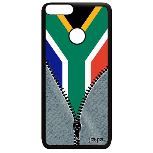 фото Чехол на телефон huawei p smart 2018, "флаг южной африки на молнии" страна патриот utaupia