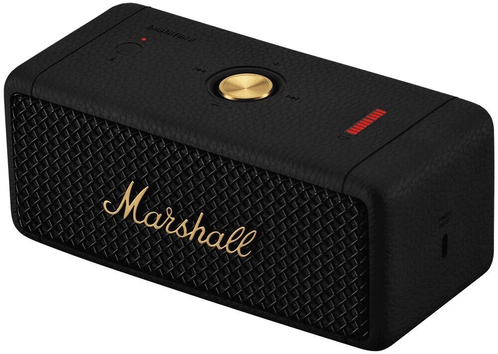 Портативная акустика Marshall Emberton II Black Brass