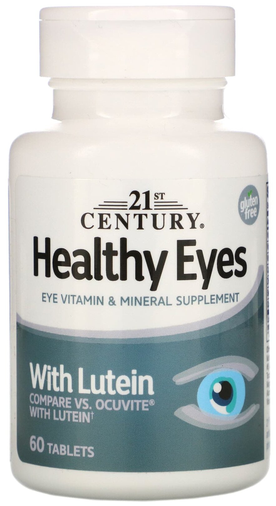 Таблетки 21st Century Healthy Eyes with Lutein