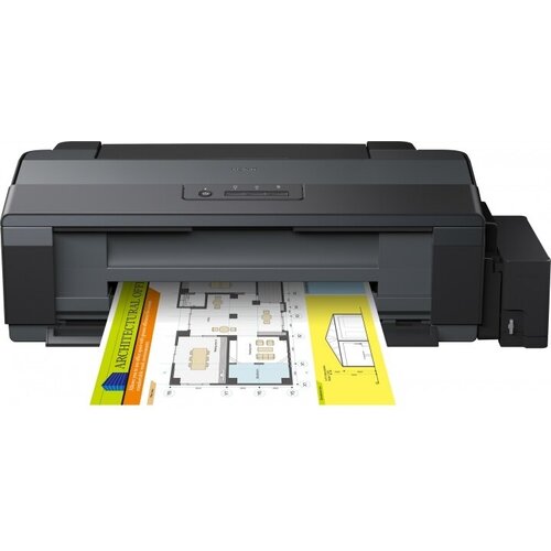 Принтер струйный Epson L1300 (C11CD81401) A3 USB черный струйный принтер epson l1300