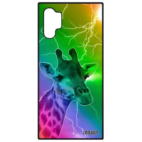 фото Чехол на телефон samsung galaxy note 10 plus, "жираф" giraffe жирафа utaupia