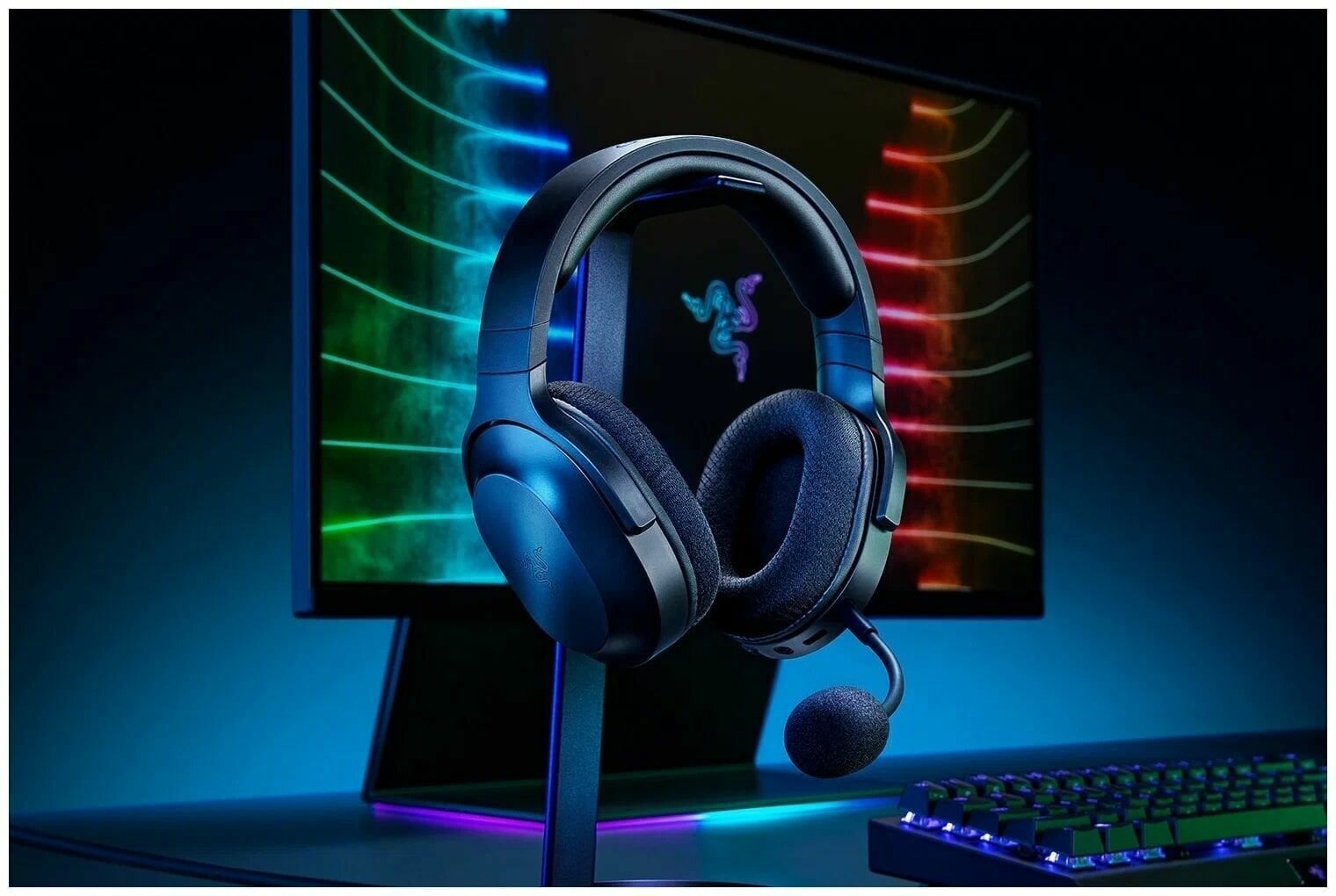 Гарнитура беспроводная Razer RZ04-03790100-R3M1 7.1 Virtual, для Nintendo Switch, PS5, Xbox Series X|S, охватывающие, 20 Гц - 20000 Гц, 32Ω, - фото №11