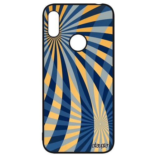 фото Чехол для huawei y6 2019, "спирали" эффект фон utaupia