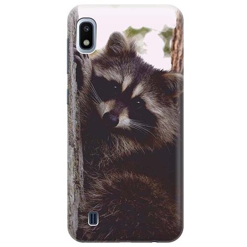фото Ультратонкий силиконовый чехол-накладка для samsung galaxy a10 с принтом "енотик" gosso