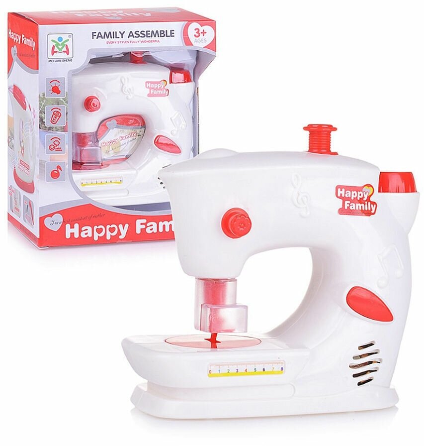 Швейная машинка Family Assemble "Happy family" LS820K28 / свет, звук