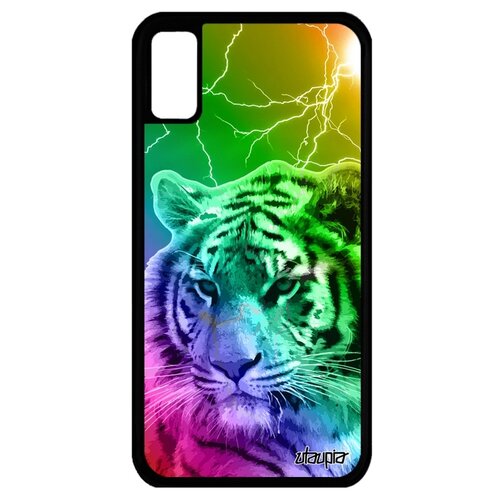 фото Чехол на телефон iphone x, "царь тигр" бенгальский хозяин utaupia