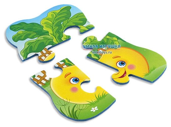 Мягкий пазл Vladi Toys Baby puzzle Репка - фото №5