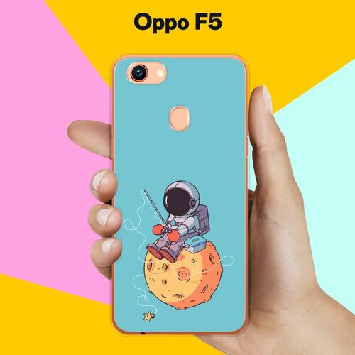 Силиконовый чехол на Oppo F5 Рыбалка / для Оппо Ф5 силиконовый чехол на oppo f5 лес для оппо ф5