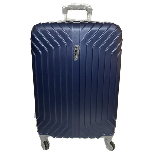 фото Чемодан средний m, абс, синий milano luggage