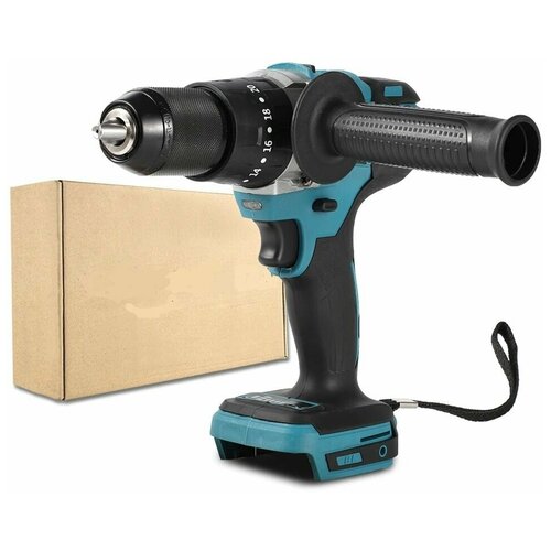 Шуруповерт ударный бесщеточный DrillPro с доп рукоятью без АКБ и ЗУ совместим с АКБ Makita 18V LTX 3990₽