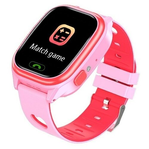 Смарт-часы детские Smart Watch Y85 Pink kids smart watch q19 2g sim card lbs tracker sos camera children mobile phone voice chat smartwatches math game flashlight gift