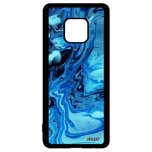 фото Чехол для huawei mate 20 pro, "волны" текстура краски utaupia