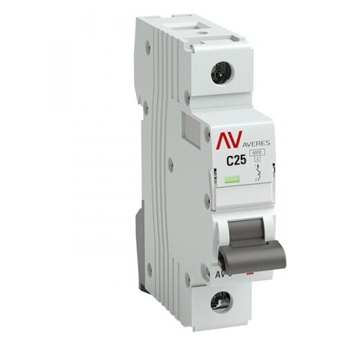 EKF Averes AV 6 Автоматический выключатель (С) 1P 25А 6kA mcb6 1 25C av (68 шт.)