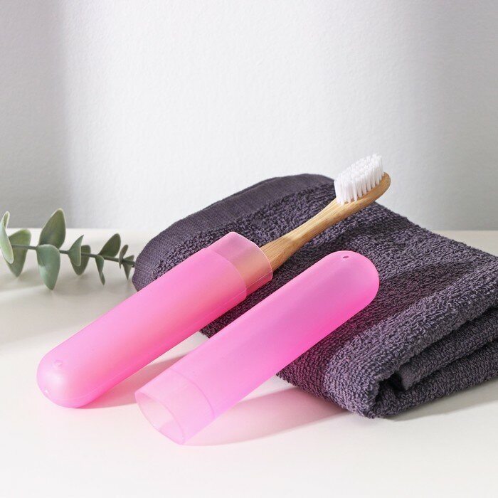 Футляр для зубной щётки Доляна, 20 см, цвет микс — фото 1