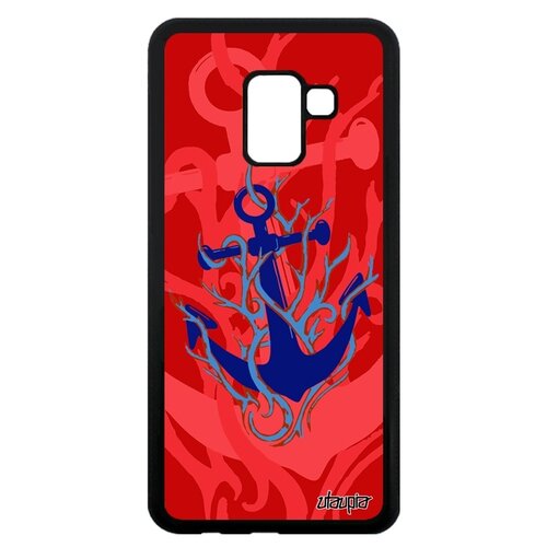 фото Чехол для смартфона galaxy a8 2018, "якорь" пират море utaupia