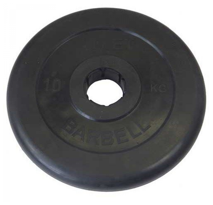 Диск MB Barbell MB-AtletB51 10 кг 10 кг 1 шт. черный