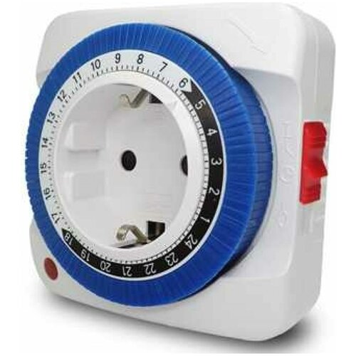 Таймер механический розеточный VТP-02 24ч15мин 16А IP20 1199₽