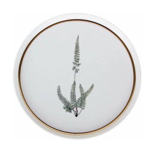 фото Тарелка десертная цветок n 1 porland botanical por0935, 21 см